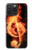 S0493 音楽ノート火災 Music Note Burn iPhone 15 Pro Max バックケース、フリップケース・カバー