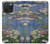 S0997 クロード・モネ 睡蓮 Claude Monet Water Lilies iPhone 15 Pro Max バックケース、フリップケース・カバー