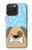 S2669 犬の足 骨 可愛い漫画のパターン Cute Dog Paws Bones Cartoon iPhone 15 Pro Max バックケース、フリップケース・カバー