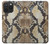 S2703 スネークスキンテクスチャグラフィックプリント Snake Skin Texture Graphic Printed iPhone 15 Pro Max バックケース、フリップケース・カバー