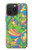 S3273 フラワーラインアートパターン Flower Line Art Pattern iPhone 15 Pro Max バックケース、フリップケース・カバー