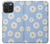 S3681 デイジーの花のパターン Daisy Flowers Pattern iPhone 15 Pro Max バックケース、フリップケース・カバー