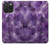 S3713 パープルクォーツアメジストグラフィックプリント Purple Quartz Amethyst Graphic Printed iPhone 15 Pro Max バックケース、フリップケース・カバー