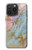 S3717 ローズゴールドブルーパステル大理石グラフィックプリント Rose Gold Blue Pastel Marble Graphic Printed iPhone 15 Pro Max バックケース、フリップケース・カバー