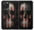 S3850 アメリカの国旗の頭蓋骨 American Flag Skull iPhone 15 Pro Max バックケース、フリップケース・カバー