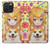S3918 赤ちゃんコーギー犬コーギー女の子キャンディー Baby Corgi Dog Corgi Girl Candy iPhone 15 Pro Max バックケース、フリップケース・カバー