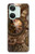 S3927 コンパスクロックゲージスチームパンク Compass Clock Gage Steampunk OnePlus Nord 3 バックケース、フリップケース・カバー