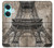 S3416 エッフェル塔の設計図 Eiffel Tower Blueprint OnePlus Nord CE3 バックケース、フリップケース・カバー