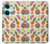 S3883 フルーツ柄 Fruit Pattern OnePlus Nord CE3 バックケース、フリップケース・カバー