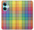 S3942 LGBTQ レインボーチェック柄タータンチェック LGBTQ Rainbow Plaid Tartan OnePlus Nord CE3 バックケース、フリップケース・カバー