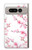 S3707 ピンクの桜の春の花 Pink Cherry Blossom Spring Flower Google Pixel Fold バックケース、フリップケース・カバー