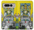 S3739 タロットカード戦車 Tarot Card The Chariot Google Pixel Fold バックケース、フリップケース・カバー