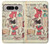S3820 ヴィンテージ騎乗位ファッション紙人形 Vintage Cowgirl Fashion Paper Doll Google Pixel Fold バックケース、フリップケース・カバー