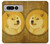 S3826 ドージコイン柴 Dogecoin Shiba Google Pixel Fold バックケース、フリップケース・カバー