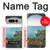 S3865 ヨーロッパ ドゥイーノ ビーチ イタリア Europe Duino Beach Italy Google Pixel Fold バックケース、フリップケース・カバー