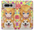 S3918 赤ちゃんコーギー犬コーギー女の子キャンディー Baby Corgi Dog Corgi Girl Candy Google Pixel Fold バックケース、フリップケース・カバー