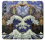 S3851 アートの世界 ヴァンゴッホ 北斎 ダヴィンチ World of Art Van Gogh Hokusai Da Vinci Samsung Galaxy M34 5G バックケース、フリップケース・カバー