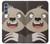 S3855 ナマケモノの顔の漫画 Sloth Face Cartoon Samsung Galaxy M34 5G バックケース、フリップケース・カバー