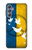 S3857 平和鳩 ウクライナの旗 Peace Dove Ukraine Flag Samsung Galaxy M34 5G バックケース、フリップケース・カバー