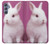 S3870 かわいい赤ちゃんバニー Cute Baby Bunny Samsung Galaxy M34 5G バックケース、フリップケース・カバー