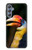 S3876 カラフルなサイチョウ Colorful Hornbill Samsung Galaxy M34 5G バックケース、フリップケース・カバー