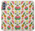 S3883 フルーツ柄 Fruit Pattern Samsung Galaxy M34 5G バックケース、フリップケース・カバー