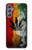 S3890 レゲエ ラスタ フラッグ スモーク Reggae Rasta Flag Smoke Samsung Galaxy M34 5G バックケース、フリップケース・カバー