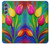 S3926 カラフルなチューリップの油絵 Colorful Tulip Oil Painting Samsung Galaxy M34 5G バックケース、フリップケース・カバー