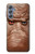 S3940 レザーマッドフェイスグラフィックペイント Leather Mad Face Graphic Paint Samsung Galaxy M34 5G バックケース、フリップケース・カバー
