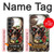 S0753 スカル 翼 バラ パンク Skull Wing Rose Punk Samsung Galaxy S23 FE バックケース、フリップケース・カバー
