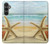 S1117 ビーチのヒトデ Starfish on the Beach Samsung Galaxy S23 FE バックケース、フリップケース・カバー