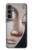 S1255 仏の顔 Buddha Face Samsung Galaxy S23 FE バックケース、フリップケース・カバー