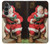 S1417 サンタクロースメリークリスマス Santa Claus Merry Xmas Samsung Galaxy S23 FE バックケース、フリップケース・カバー