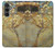 S1978 ヴァン・ゴッホ ピアツリー満開 Van Gogh Letter Pear Tree Blossom Samsung Galaxy S23 FE バックケース、フリップケース・カバー