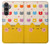 S2442 可愛い猫 漫画 Cute Cat Cartoon Funny Samsung Galaxy S23 FE バックケース、フリップケース・カバー