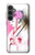 S2579 着物 Japanese Traditional Geisha Kimono Samsung Galaxy S23 FE バックケース、フリップケース・カバー