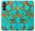 S2688 アクアターコイズ宝石グラフィックプリント Aqua Copper Turquoise Gemstone Graphic Printed Samsung Galaxy S23 FE バックケース、フリップケース・カバー