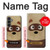S2825 かわいいアライグマ Cute Cartoon Raccoon Samsung Galaxy S23 FE バックケース、フリップケース・カバー