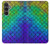 S2930 人魚のスケール Mermaid Fish Scale Samsung Galaxy S23 FE バックケース、フリップケース・カバー