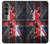 S2936 英国旗地図 UK British Flag Map Samsung Galaxy S23 FE バックケース、フリップケース・カバー