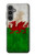 S2976 ウェールズサッカー Wales Football Soccer Red Dragon Flag Samsung Galaxy S23 FE バックケース、フリップケース・カバー