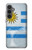 S2995 ウルグアイサッカー Uruguay Football Soccer Flag Samsung Galaxy S23 FE バックケース、フリップケース・カバー
