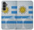 S2995 ウルグアイサッカー Uruguay Football Soccer Flag Samsung Galaxy S23 FE バックケース、フリップケース・カバー