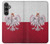 S3005 ポーランドサッカー Poland Football Soccer Flag Samsung Galaxy S23 FE バックケース、フリップケース・カバー