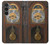 S3173 大きな古時計 Grandfather Clock Antique Wall Clock Samsung Galaxy S23 FE バックケース、フリップケース・カバー