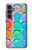 S3235 水彩ミキシング Watercolor Mixing Samsung Galaxy S23 FE バックケース、フリップケース・カバー