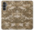 S3294 陸軍砂漠タンコヨーテカモ迷彩 Army Desert Tan Coyote Camo Camouflage Samsung Galaxy S23 FE バックケース、フリップケース・カバー