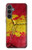 S3315 スペインの旗ビンテージフットボールのグラフィック Spain Flag Vintage Football Graphic Samsung Galaxy S23 FE バックケース、フリップケース・カバー