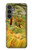 S3344 アンリ・ルソー  Henri Rousseau Tiger in a Tropical Storm Samsung Galaxy S23 FE バックケース、フリップケース・カバー