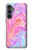 S3444 デジタルアートカラフルな液体 Digital Art Colorful Liquid Samsung Galaxy S23 FE バックケース、フリップケース・カバー